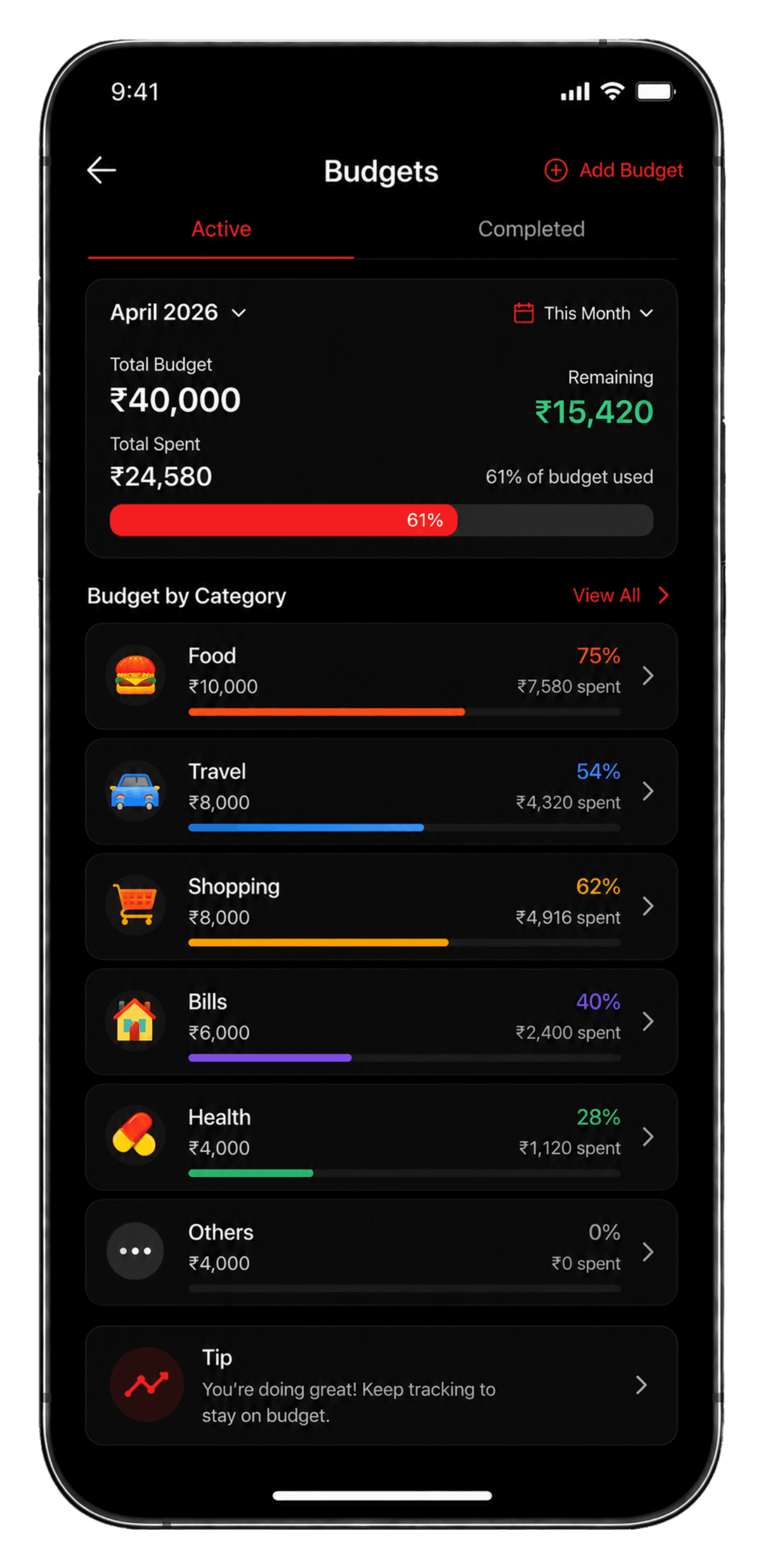 ExpenseSnap — Personal Expense Tracker screenshot 9